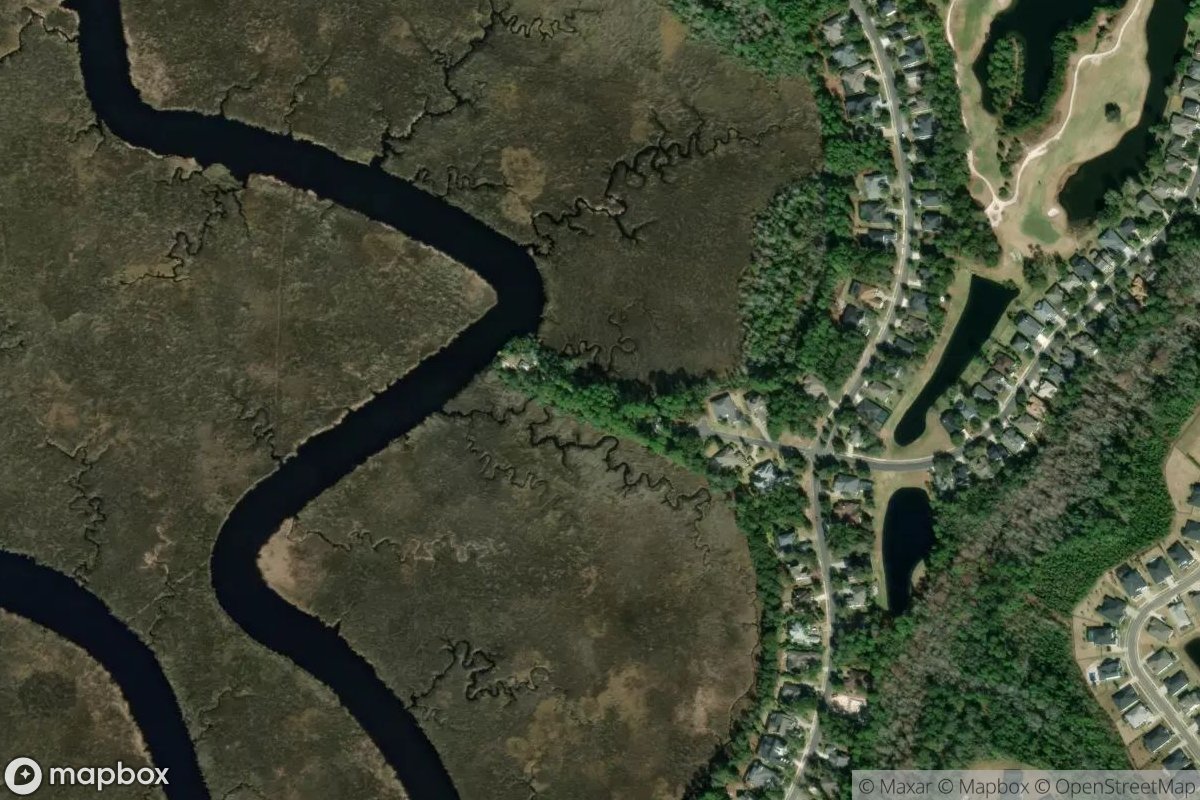 Satellite view of Marina at 30.5902, -81.5587