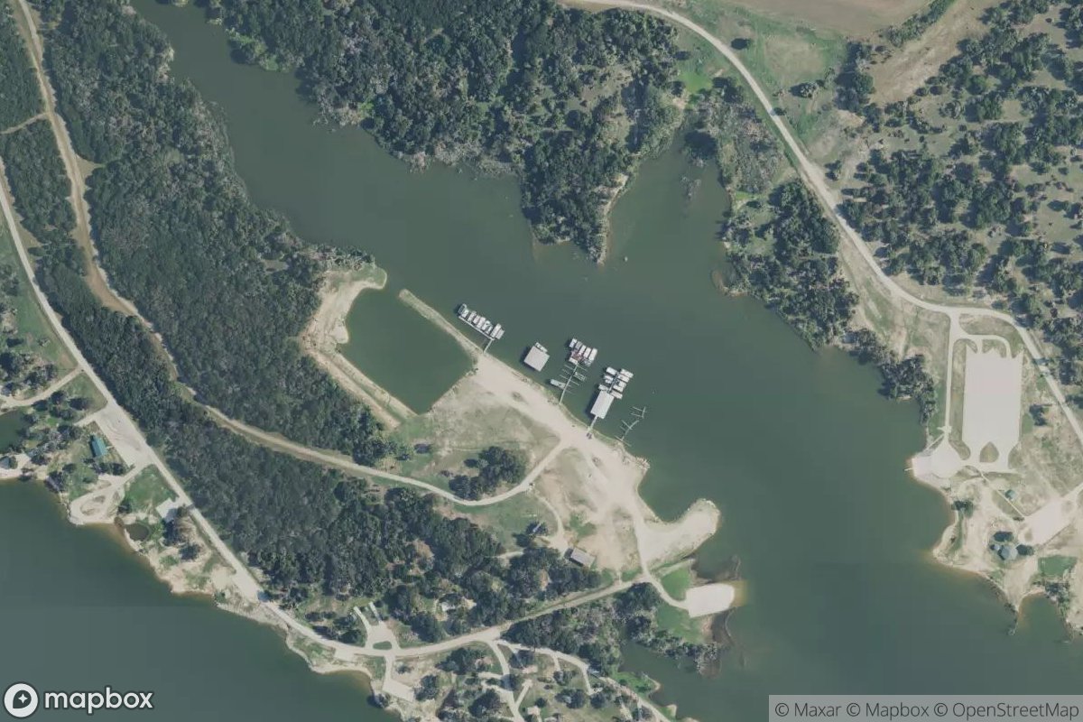 Satellite view of Marina at 31.5976, -97.2329