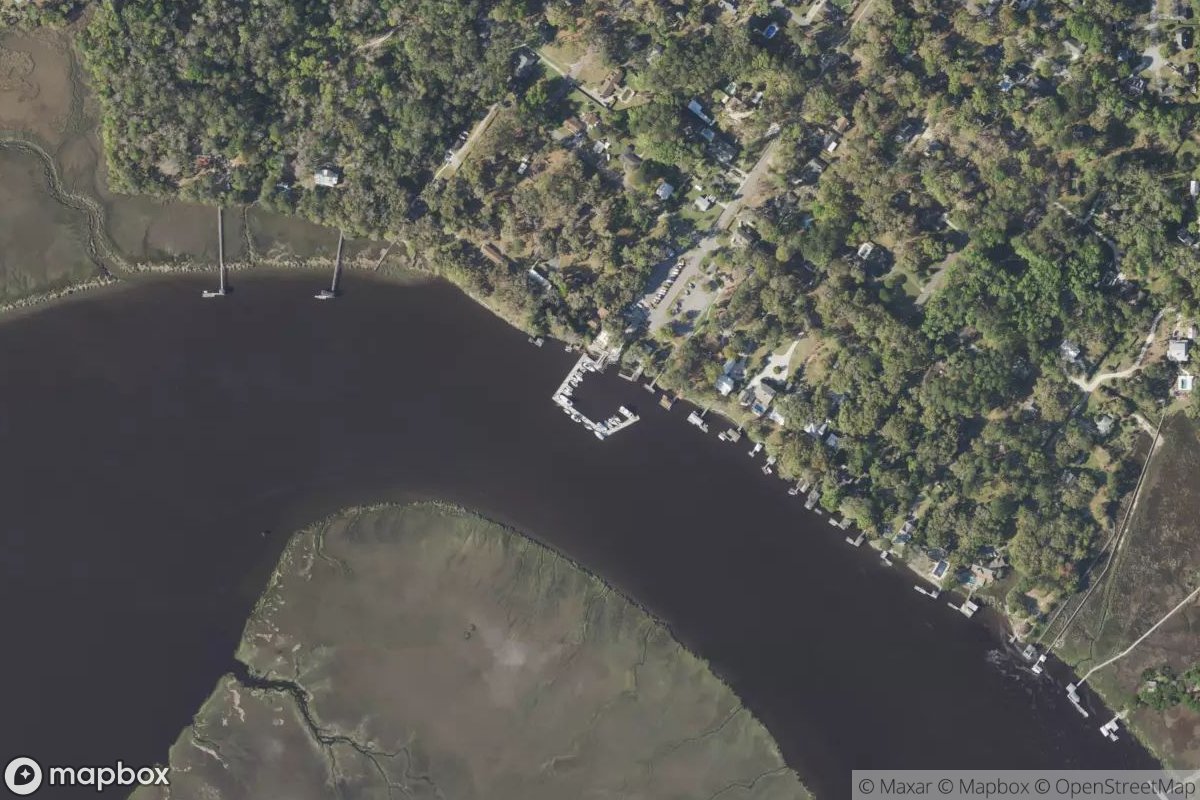 Satellite view of Marina at 31.9357, -81.1545