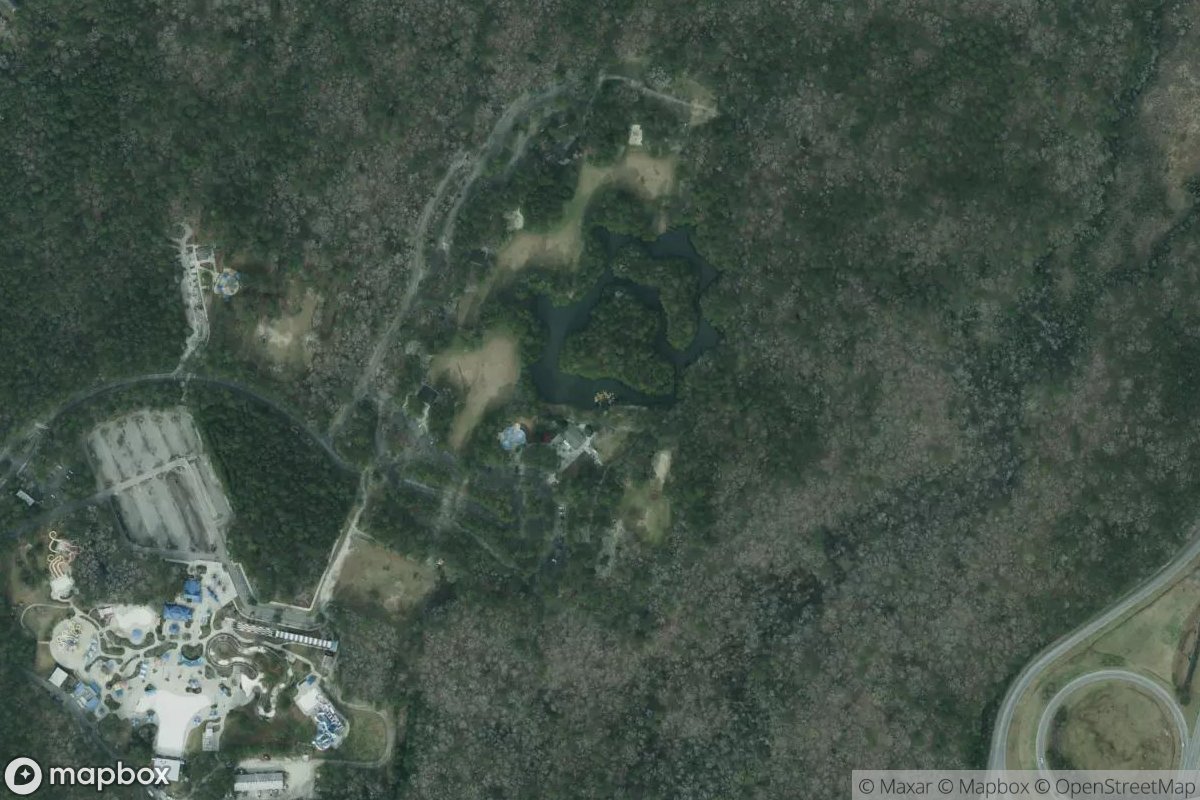 Satellite view of Marina at 32.9782, -80.0512