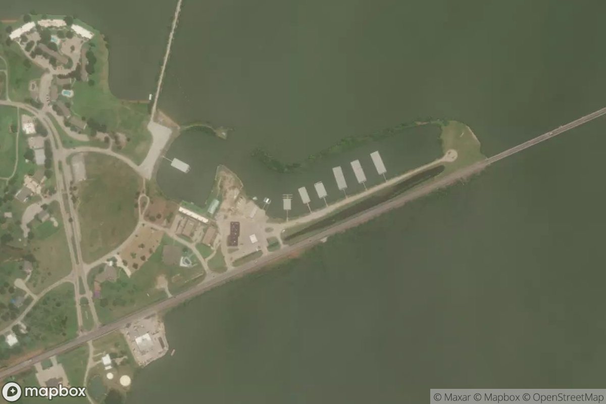 Satellite view of Marina at 33.1730, -97.8604