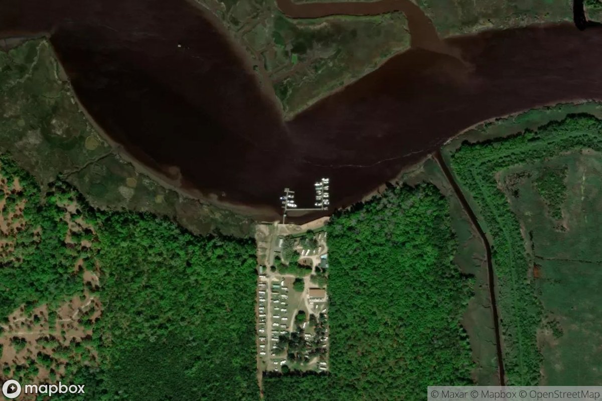 Satellite view of Marina at 33.3557, -79.3201