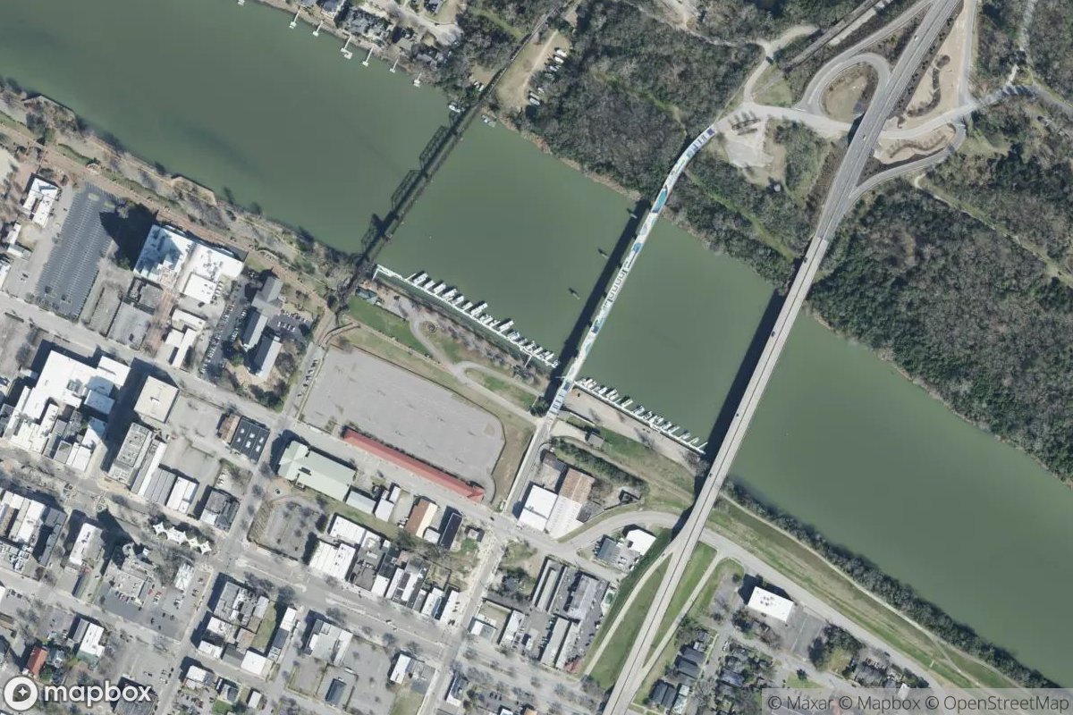 Satellite view of Marina at 33.4760, -81.9579
