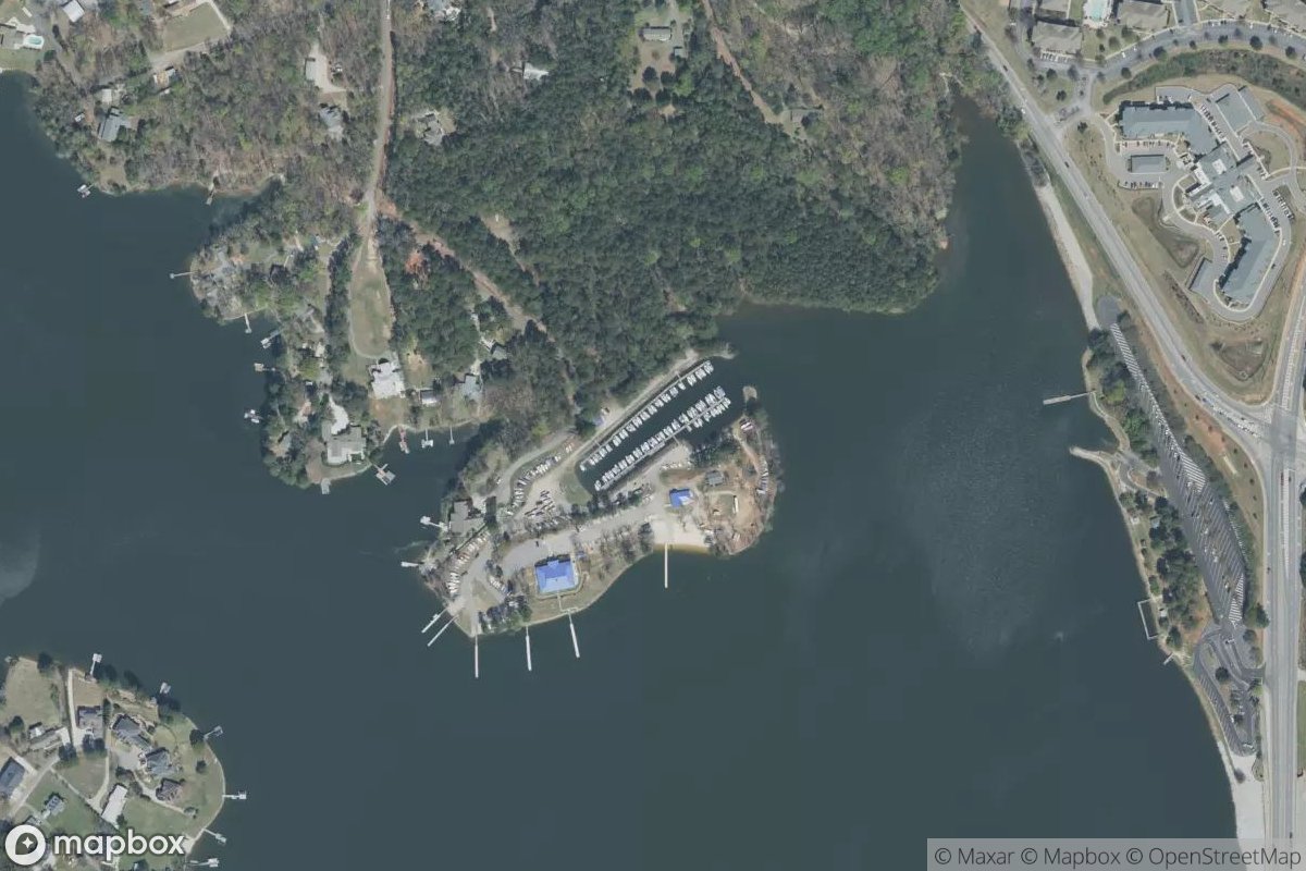 Satellite view of Marina at 34.0654, -81.2273