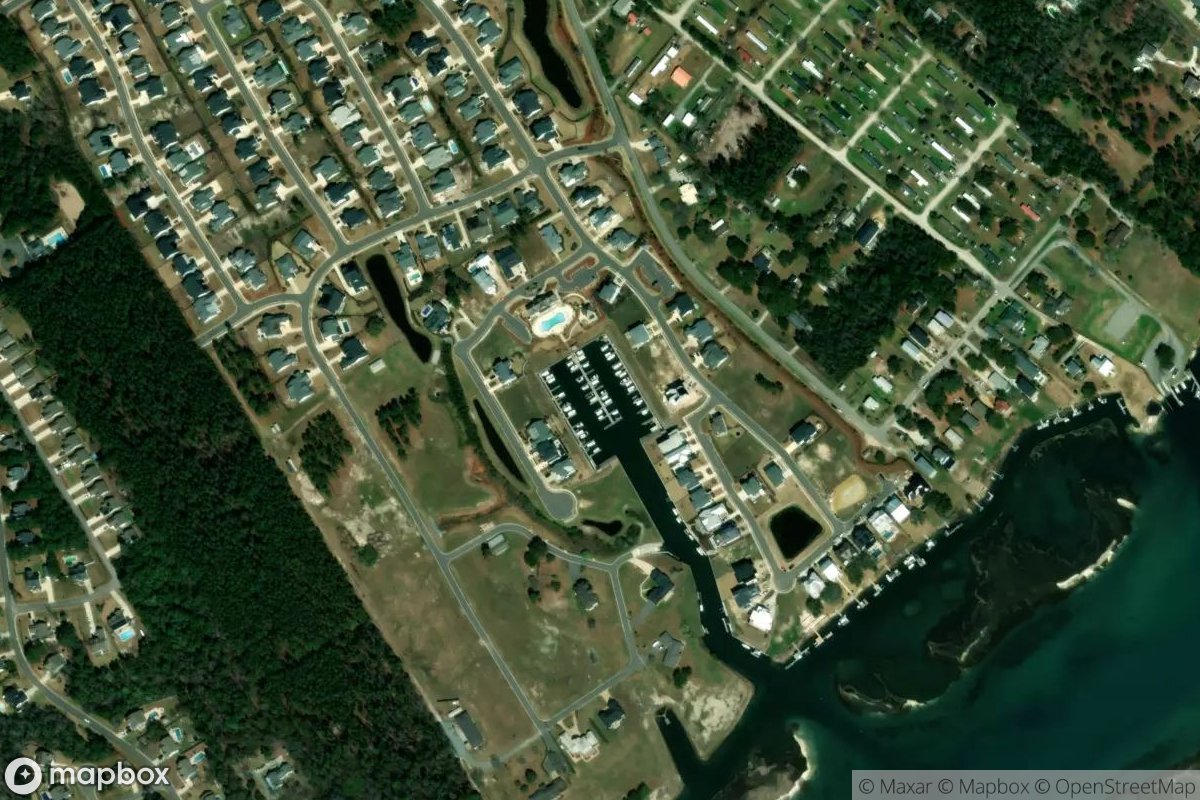 Satellite view of Marina at 34.3552, -77.6912