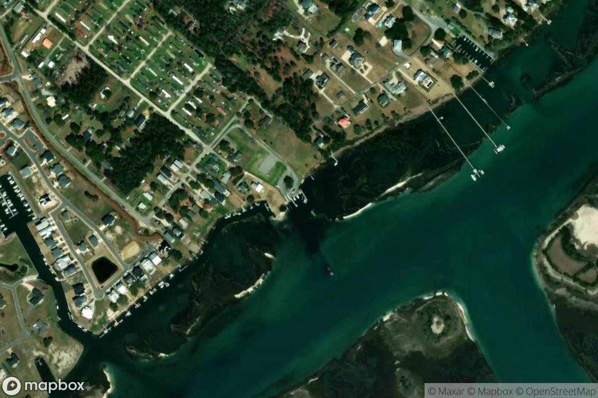 Satellite view of Marina at 34.3553, -77.6849