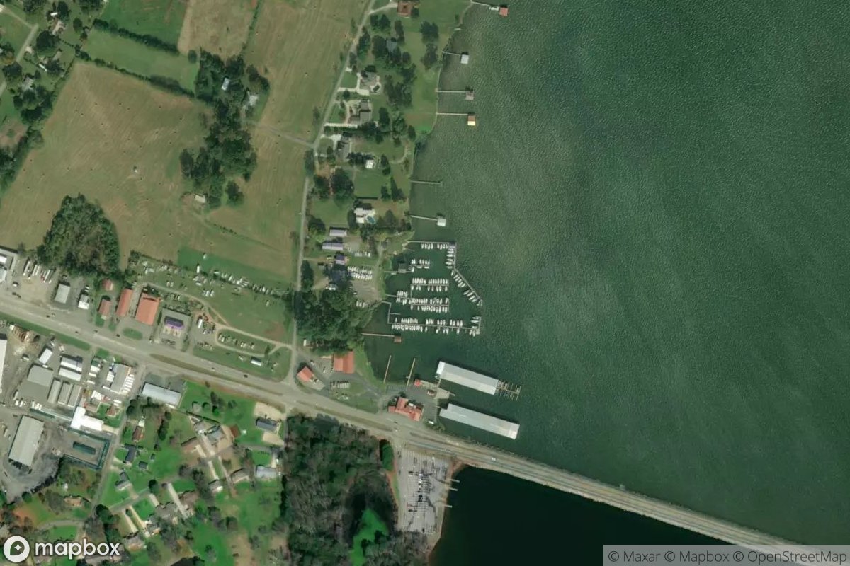 Satellite view of Marina at 34.3630, -86.3439