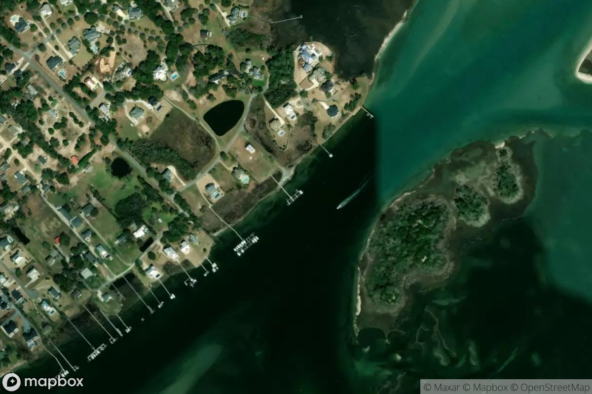 Satellite view of Marina at 34.4113, -77.5951