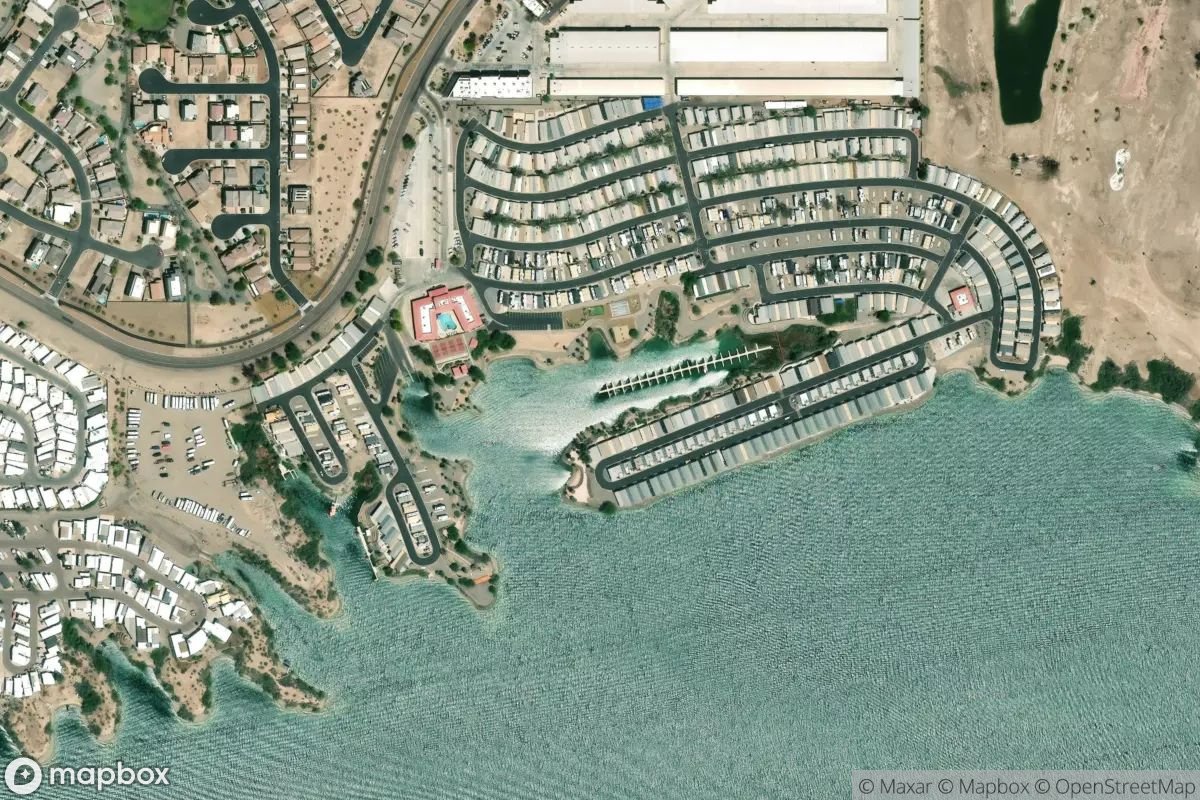 Satellite view of Marina at 34.4531, -114.3593