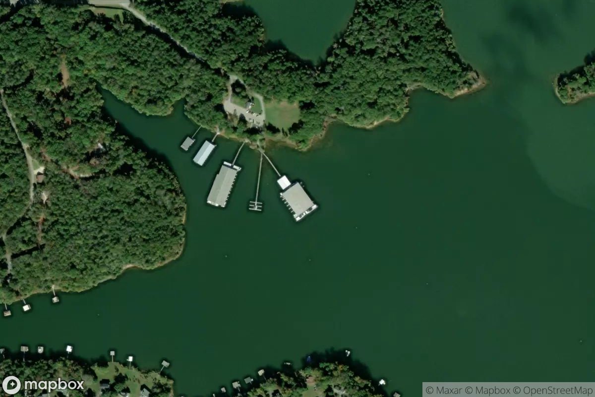Satellite view of Marina at 34.4732, -83.0245