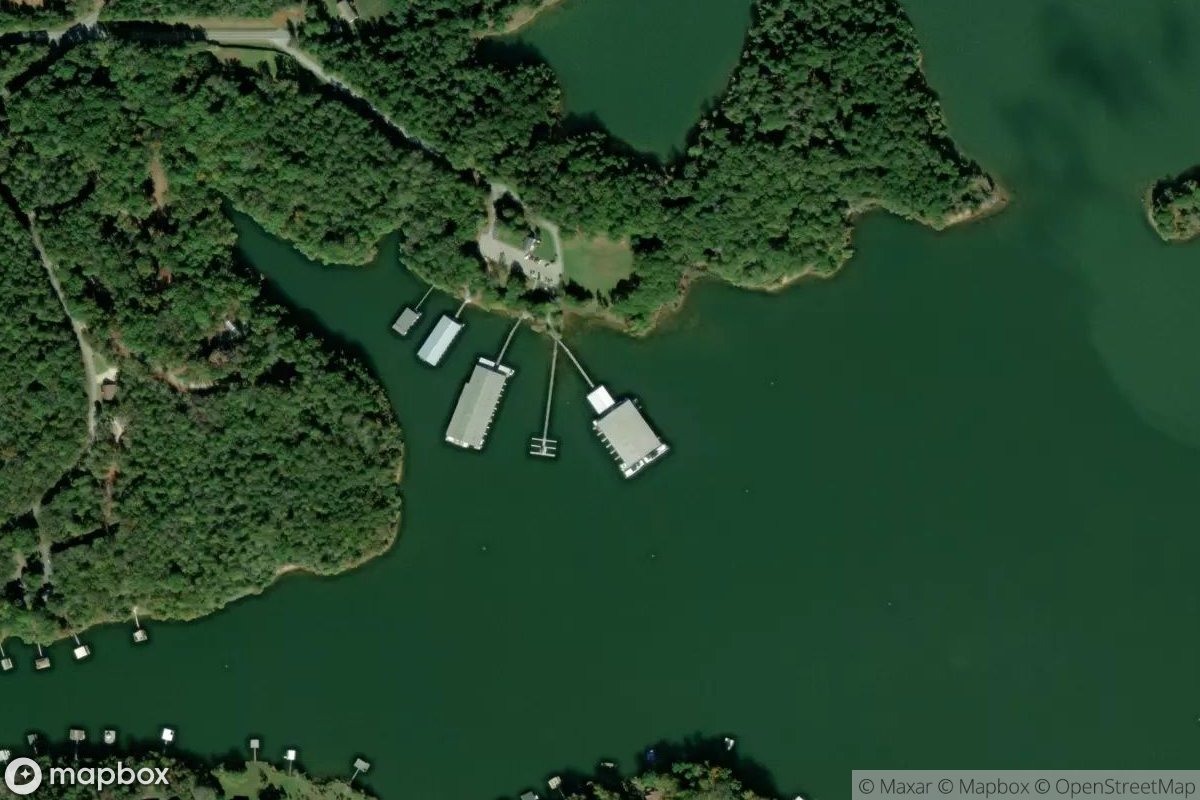 Satellite view of Marina at 34.4735, -83.0248