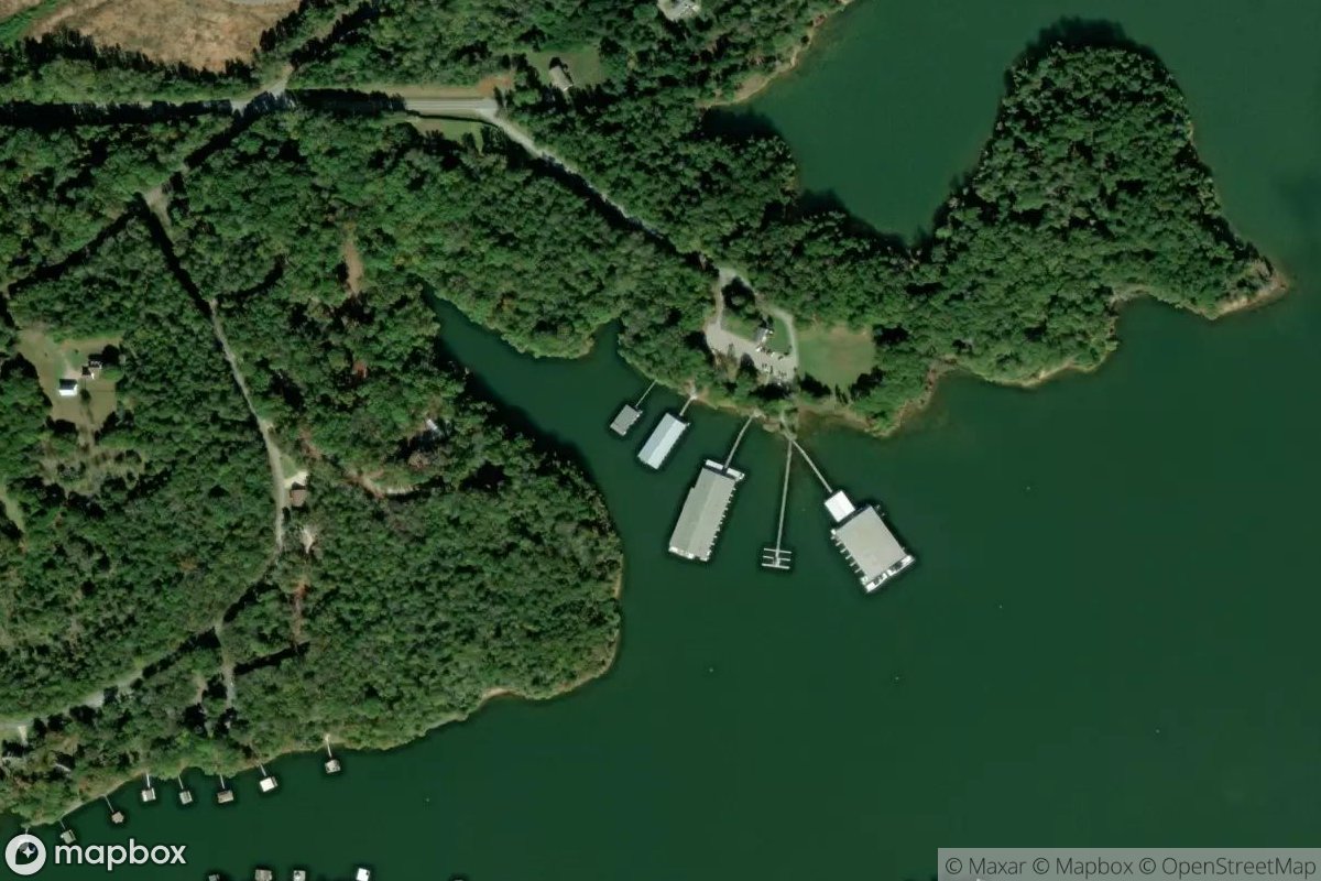 Satellite view of Marina at 34.4741, -83.0265
