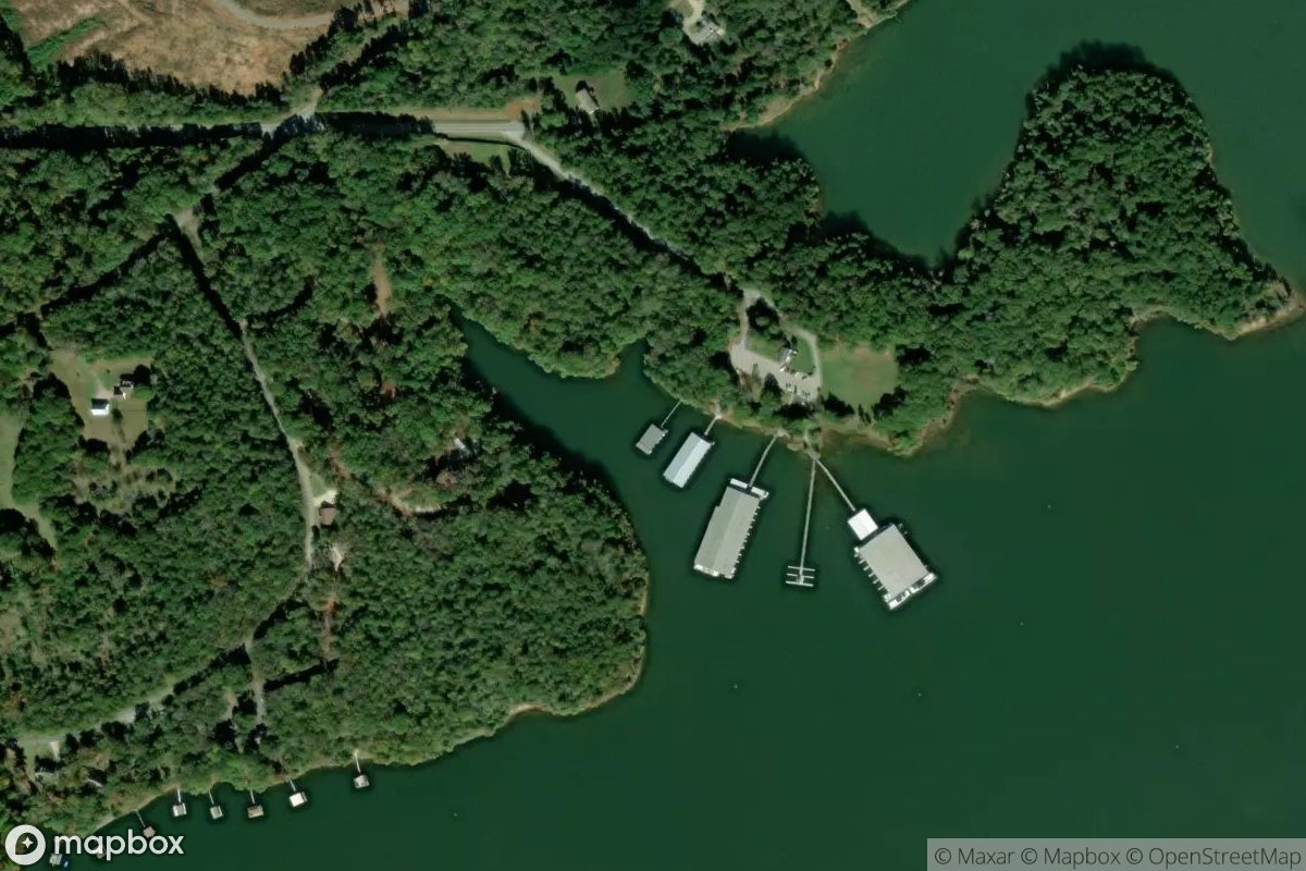 Satellite view of Marina at 34.4742, -83.0268