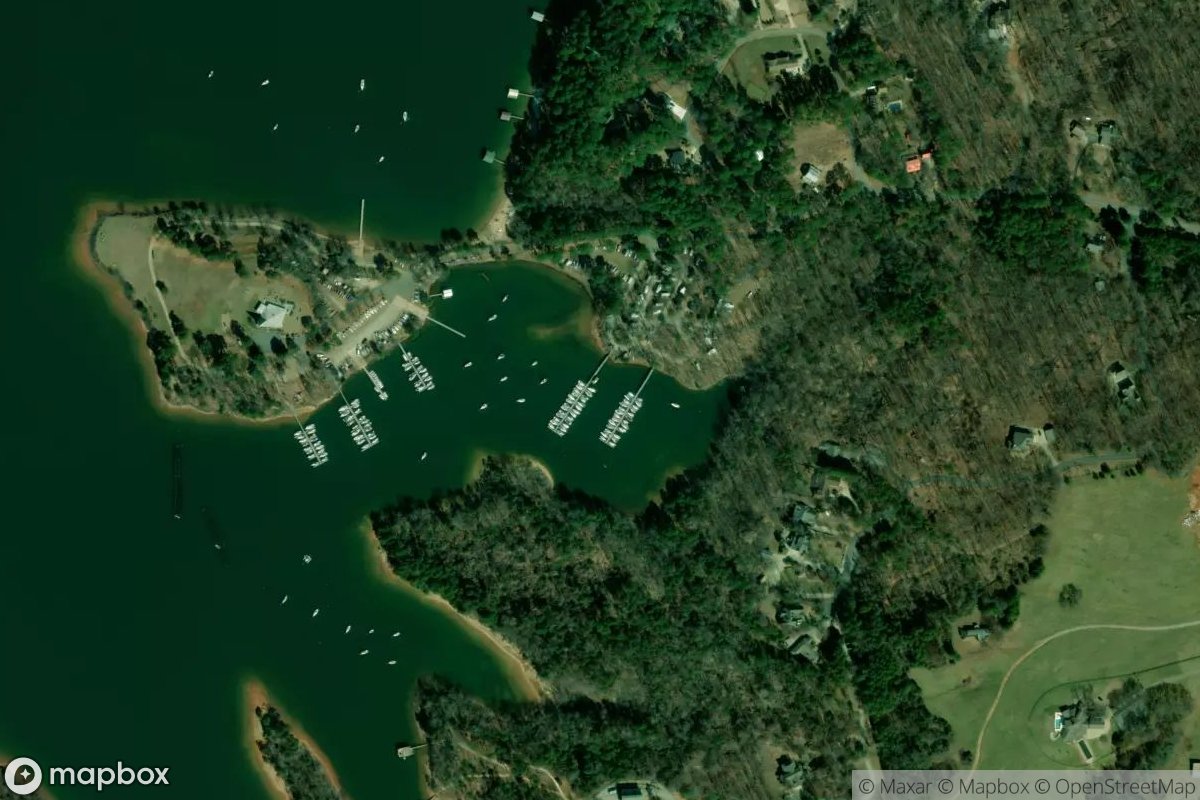 Satellite view of Marina at 34.4989, -82.7935