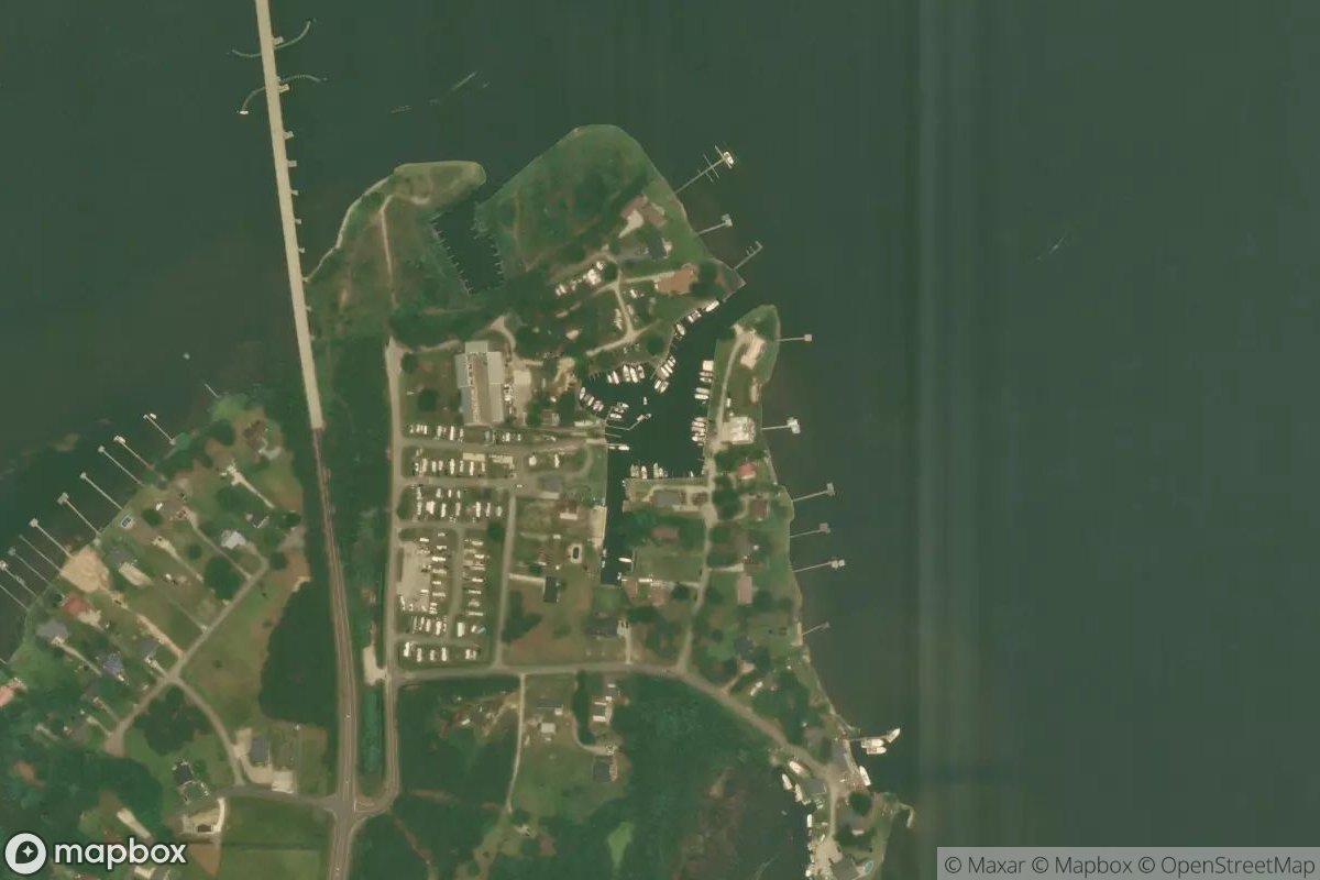 Satellite view of Marina at 34.5751, -77.3961