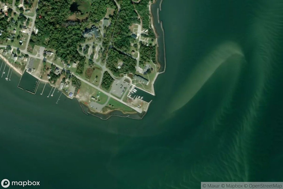 Satellite view of Marina at 34.6851, -76.5263