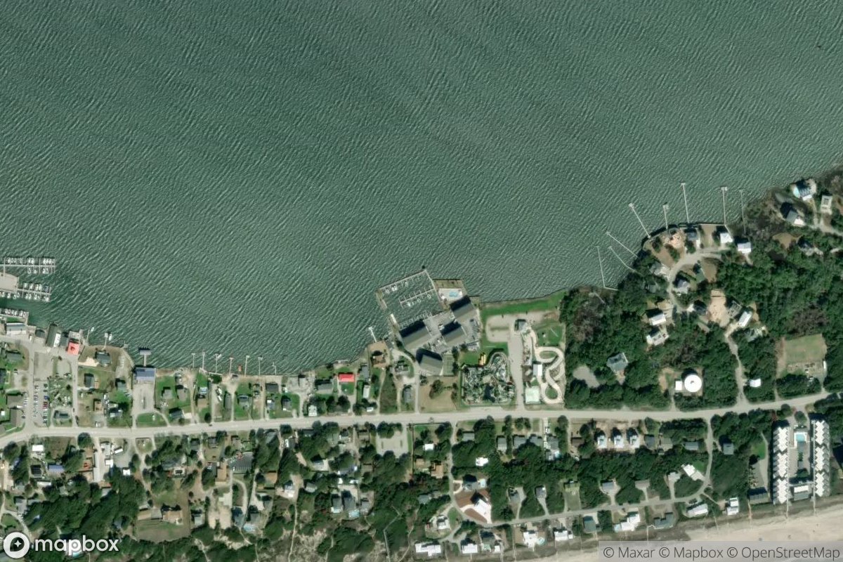Satellite view of Marina at 34.6905, -76.8807