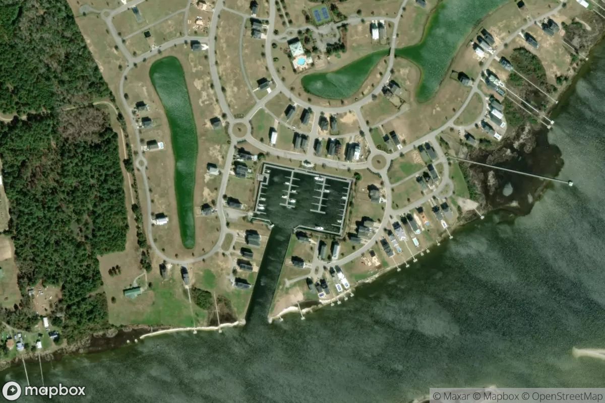 Satellite view of Marina at 34.7038, -76.9806