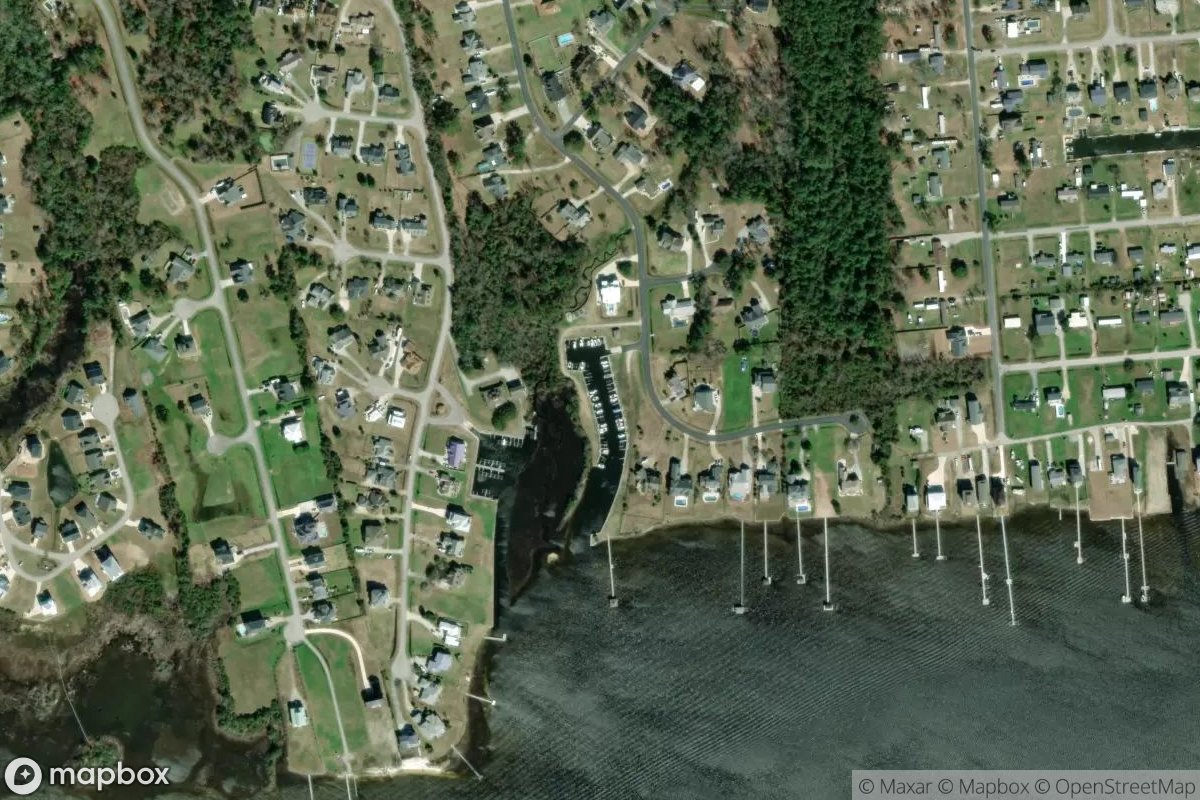 Satellite view of Marina at 34.7105, -76.9608