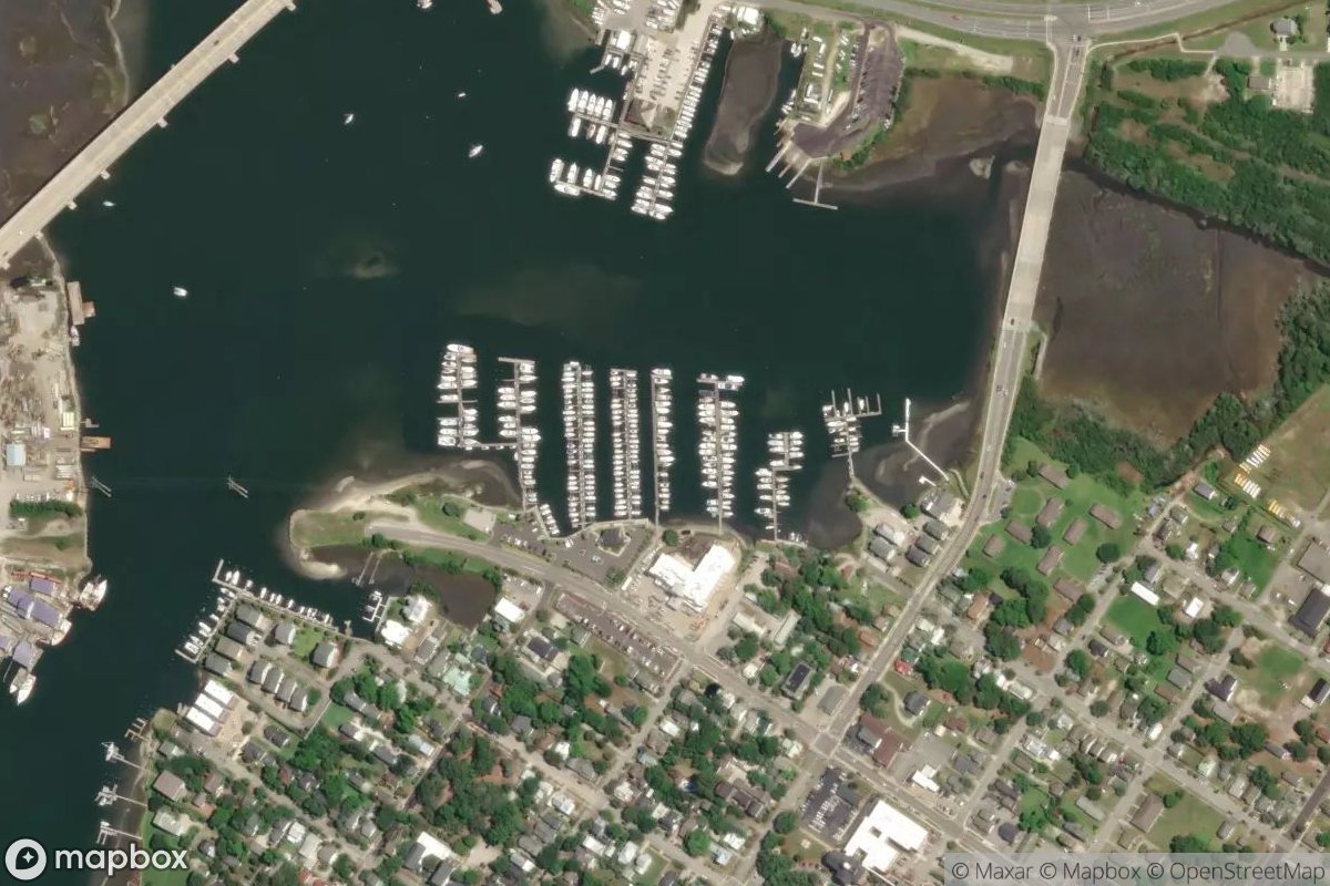 Satellite view of Marina at 34.7232, -76.6645