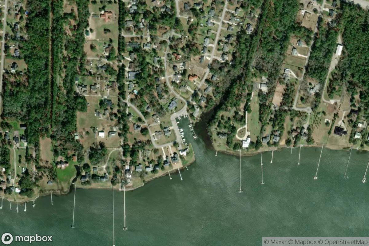 Satellite view of Marina at 34.7299, -76.8467