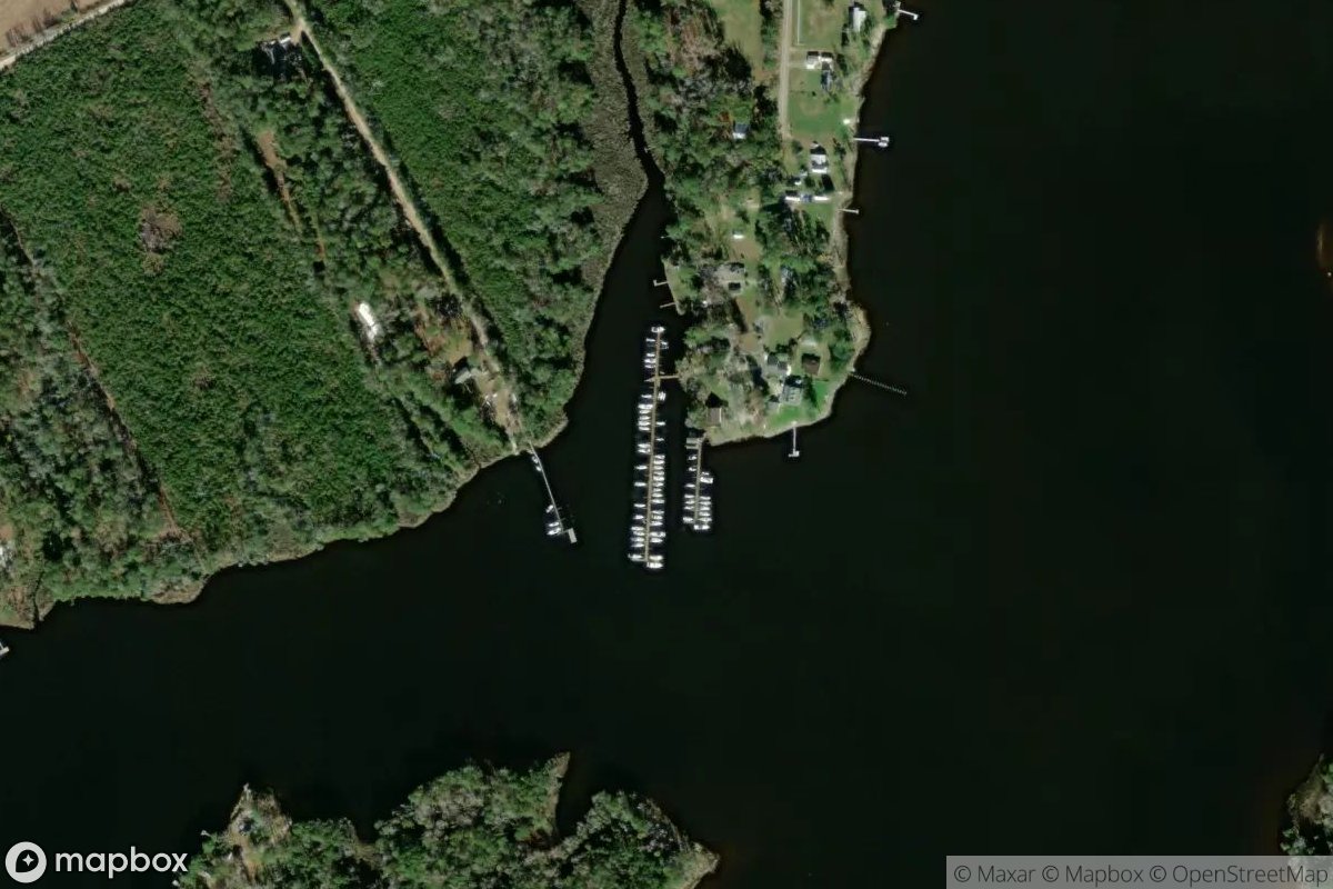 Satellite view of Marina at 34.9071, -76.7636