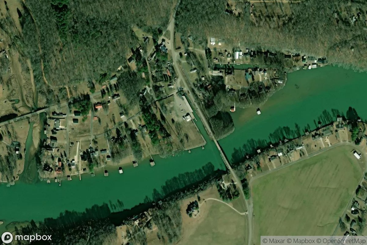 Satellite view of Marina at 34.9131, -87.5897