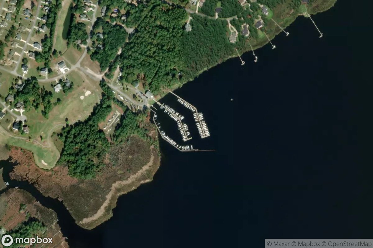 Satellite view of Marina at 35.0632, -76.9492