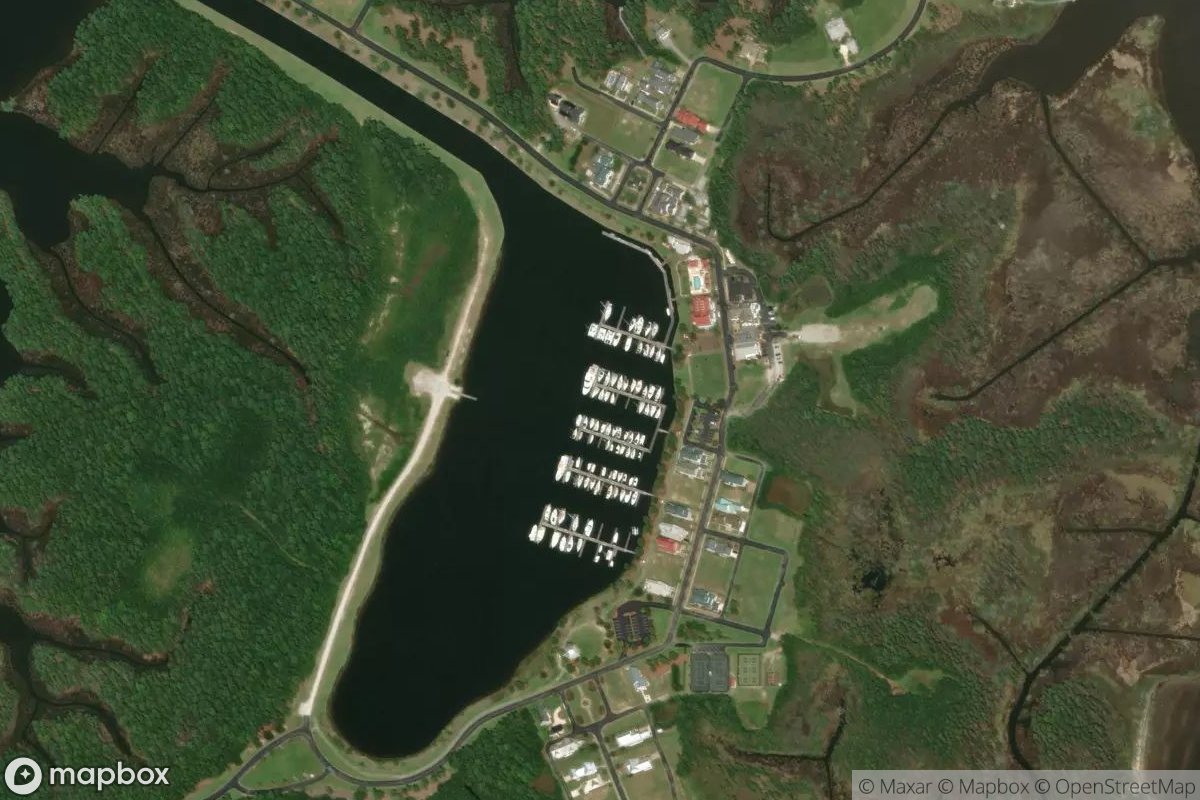 Satellite view of Marina at 35.0841, -76.6011