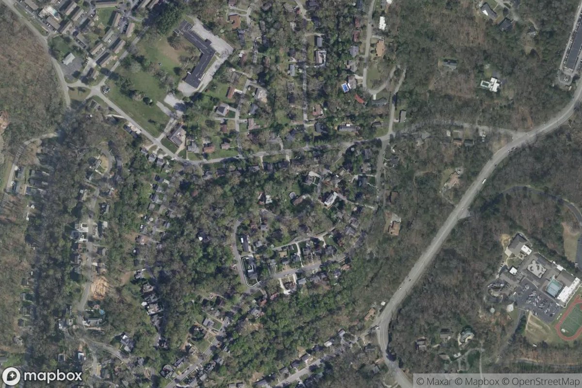 Satellite view of Marina at 35.0871, -85.2939