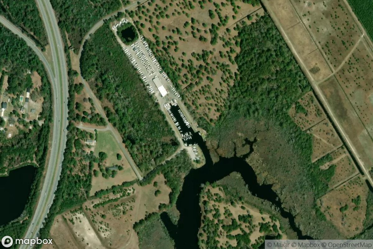 Satellite view of Marina at 35.1072, -77.0041
