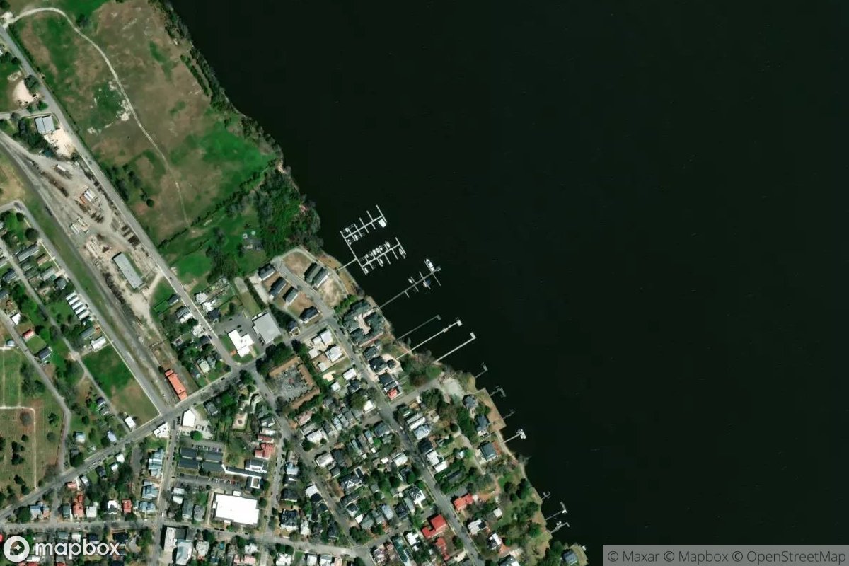 Satellite view of Marina at 35.1141, -77.0368