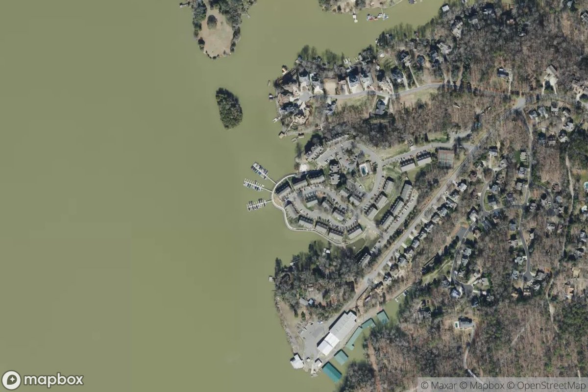 Satellite view of Marina at 35.1205, -81.0316