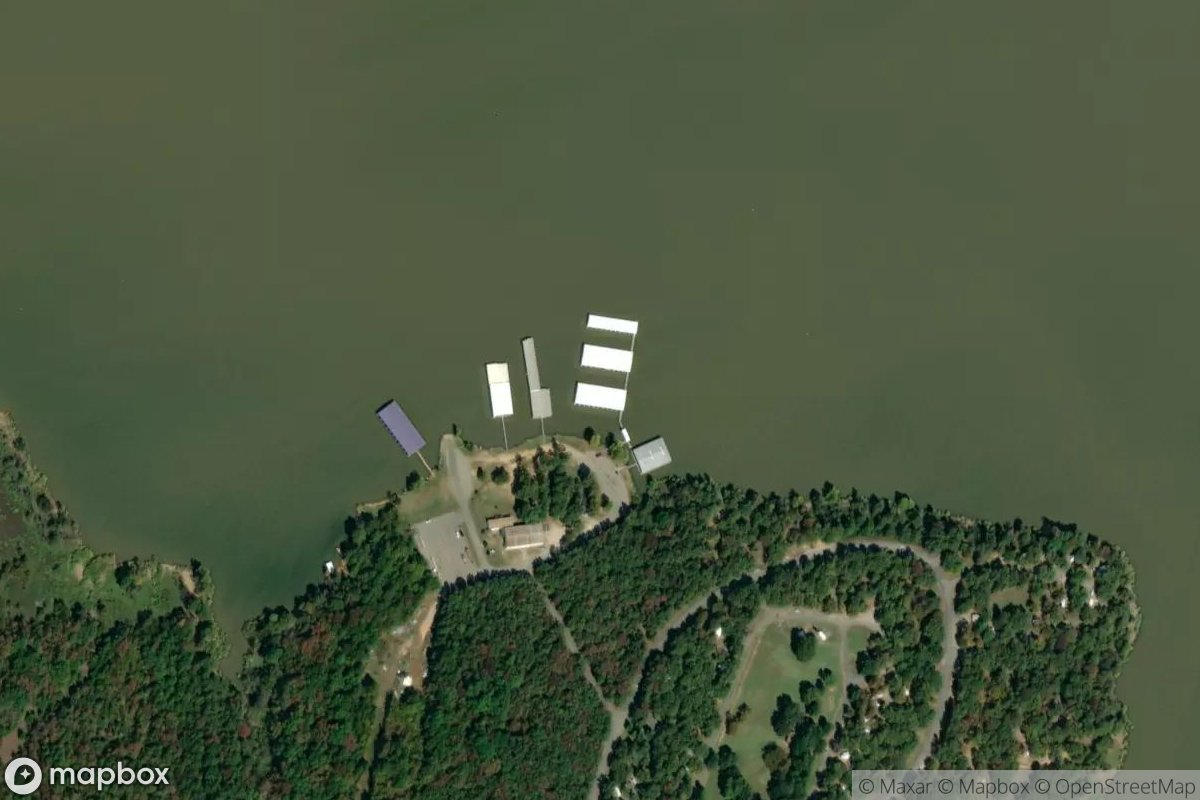 Satellite view of Marina at 35.4024, -95.5884