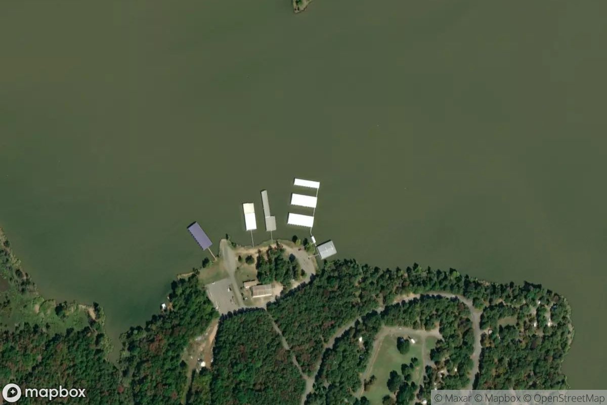 Satellite view of Marina at 35.4028, -95.5884
