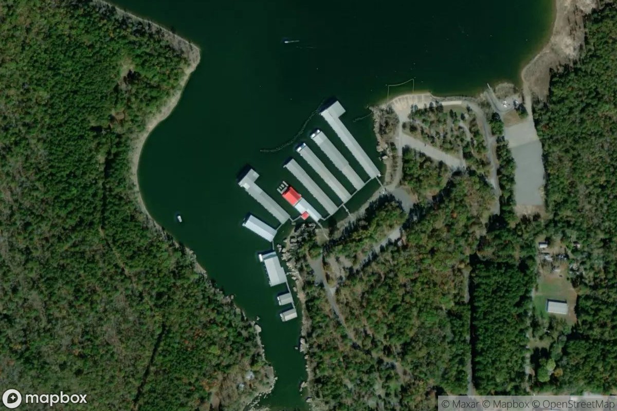 Satellite view of Marina at 35.5462, -92.2749