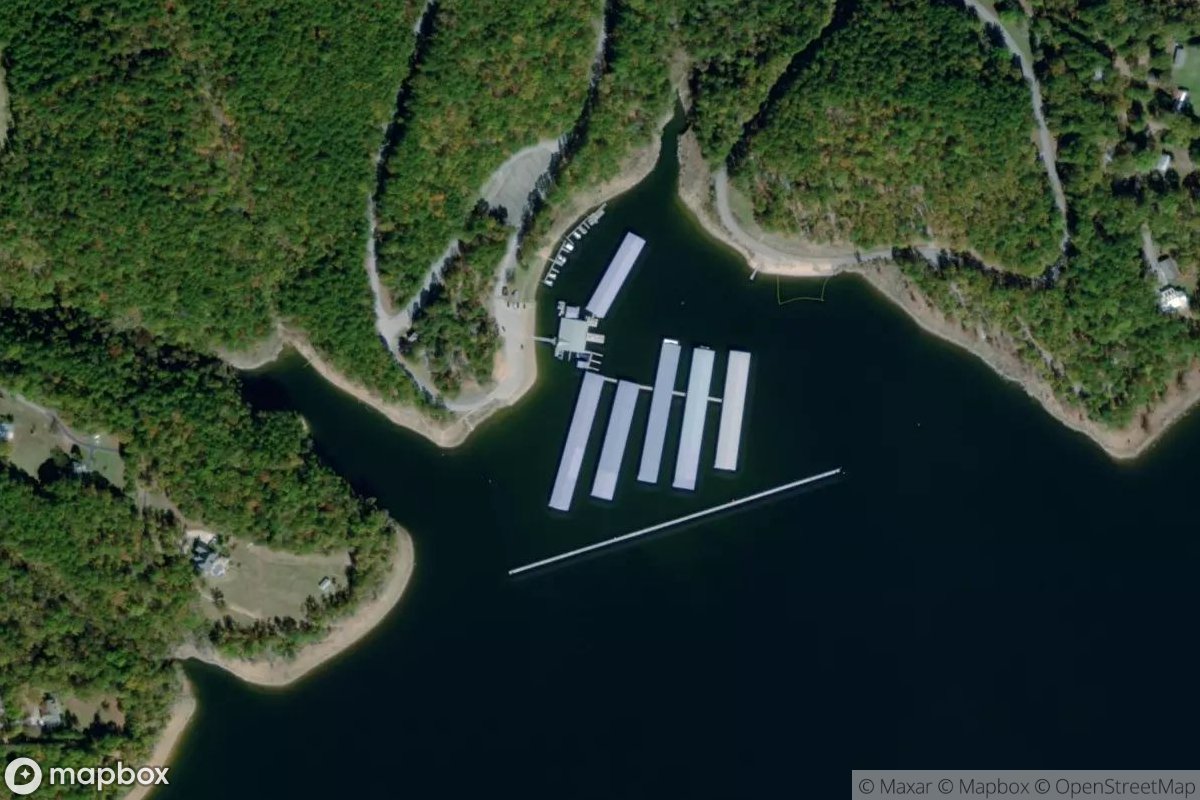 Satellite view of Marina at 35.5673, -92.2976