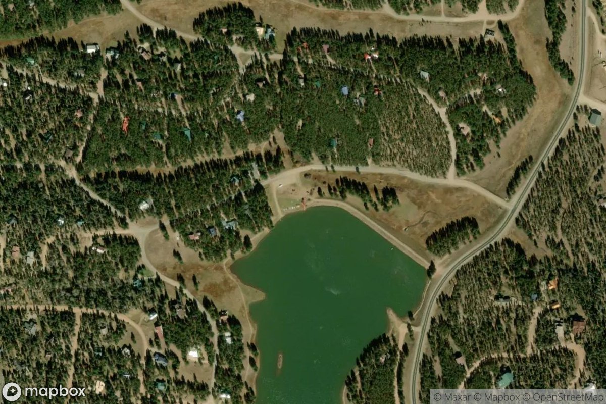Satellite view of Marina at 36.3587, -105.2922