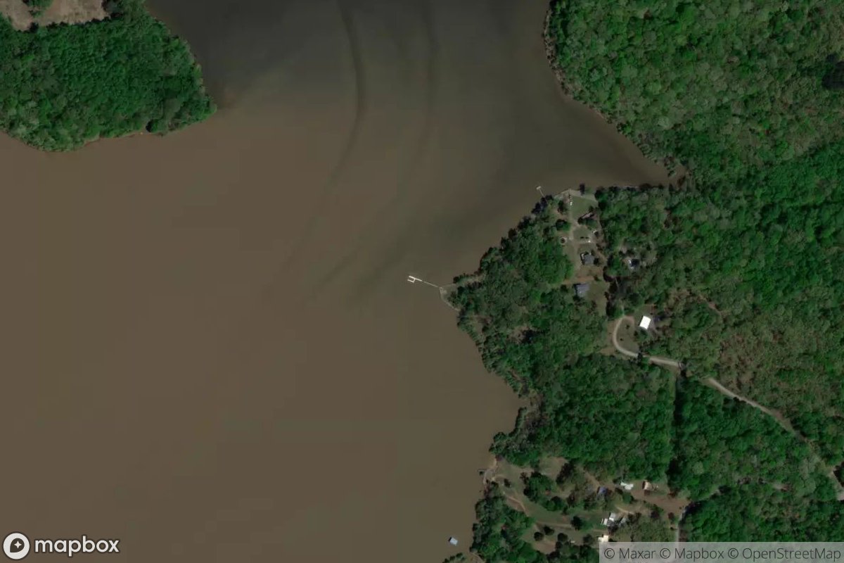 Satellite view of Marina at 36.5952, -88.1209