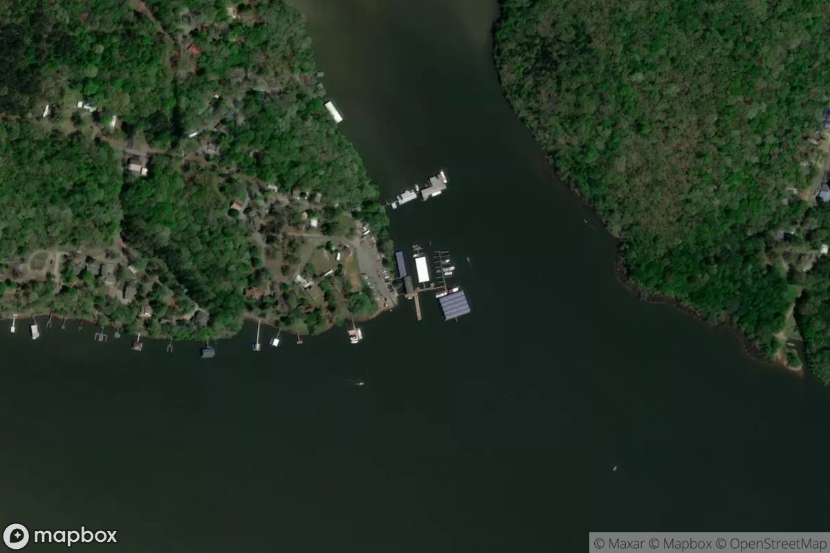Satellite view of Marina at 36.6441, -88.1296