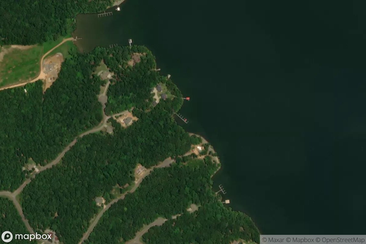 Satellite view of Marina at 36.7039, -88.0992