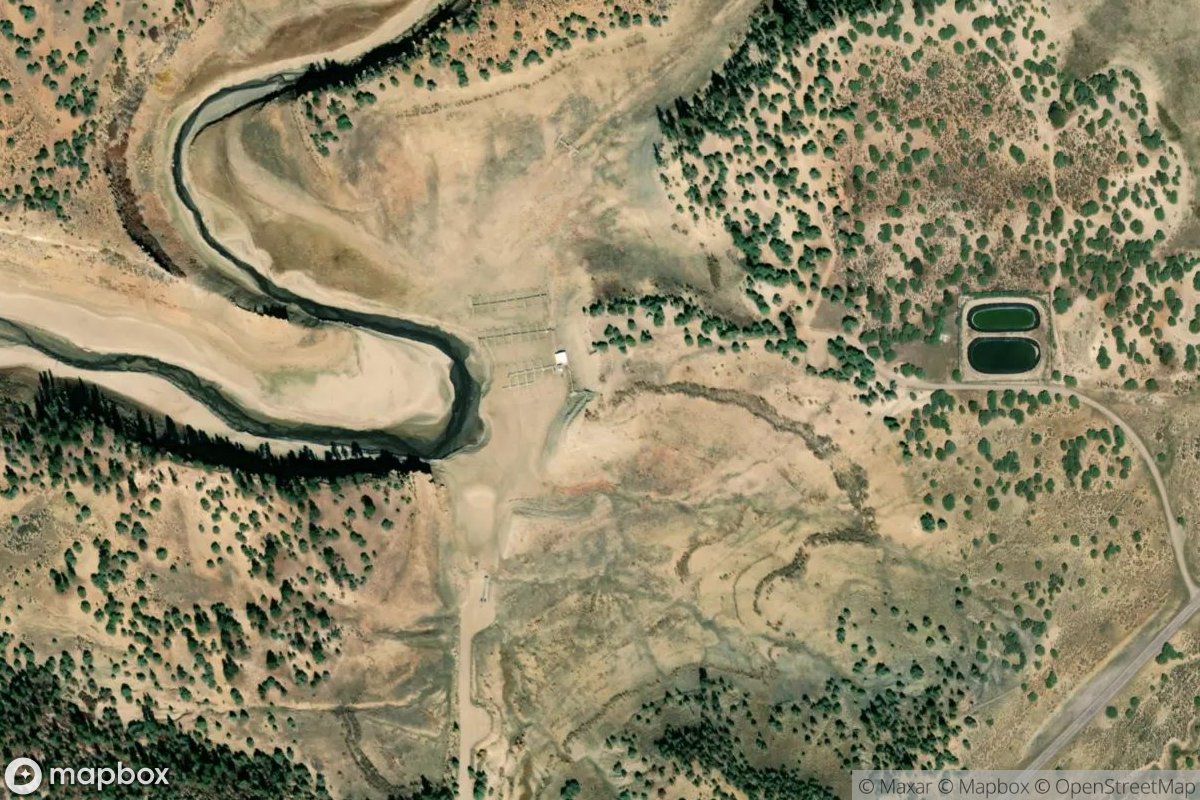 Satellite view of Marina at 36.7040, -106.6544