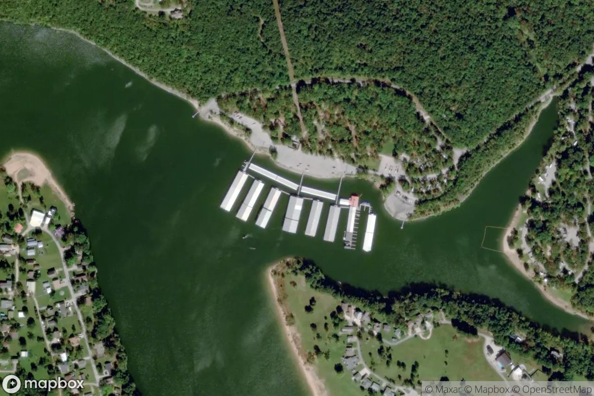 Satellite view of Marina at 36.7214, -93.5333