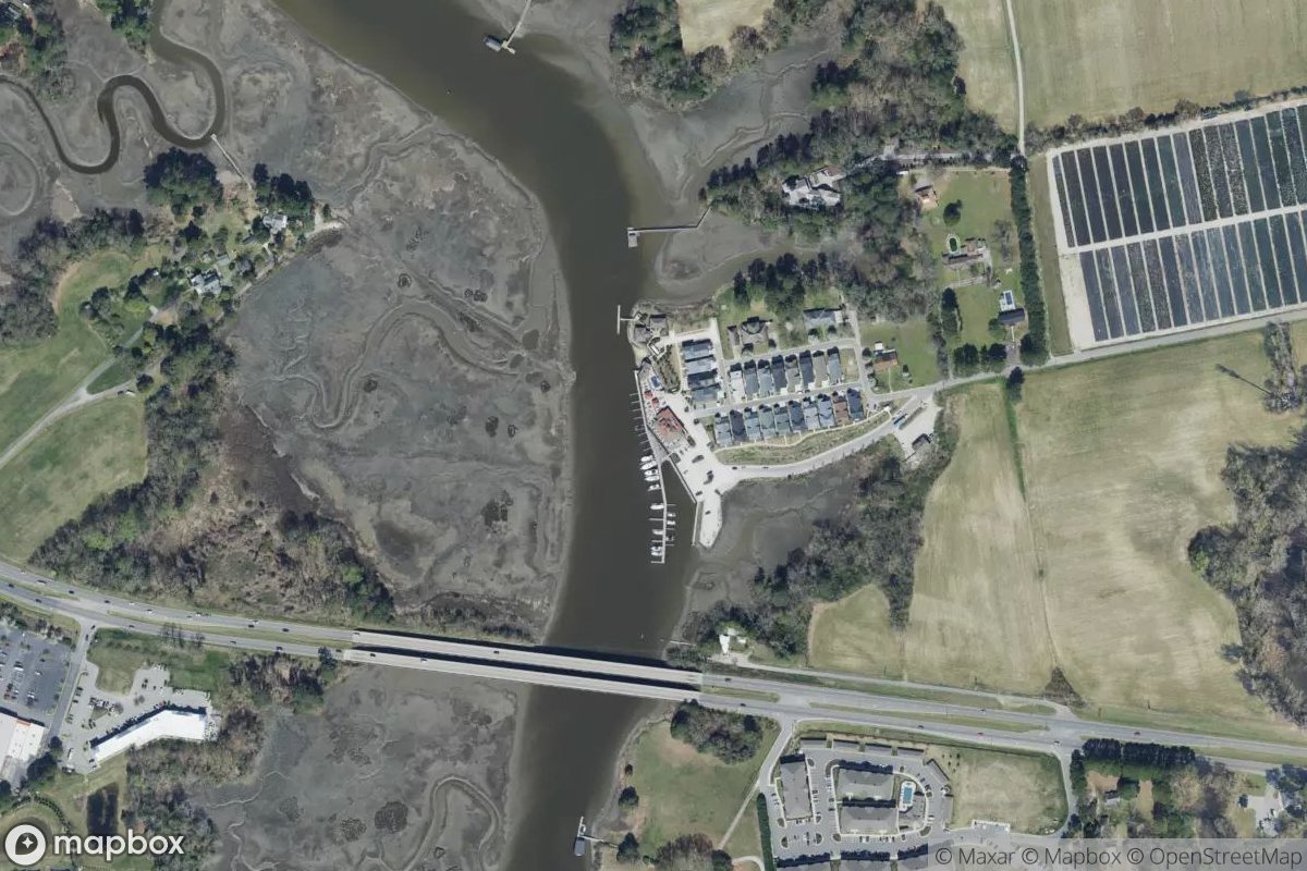 Satellite view of Marina at 36.8651, -76.4782