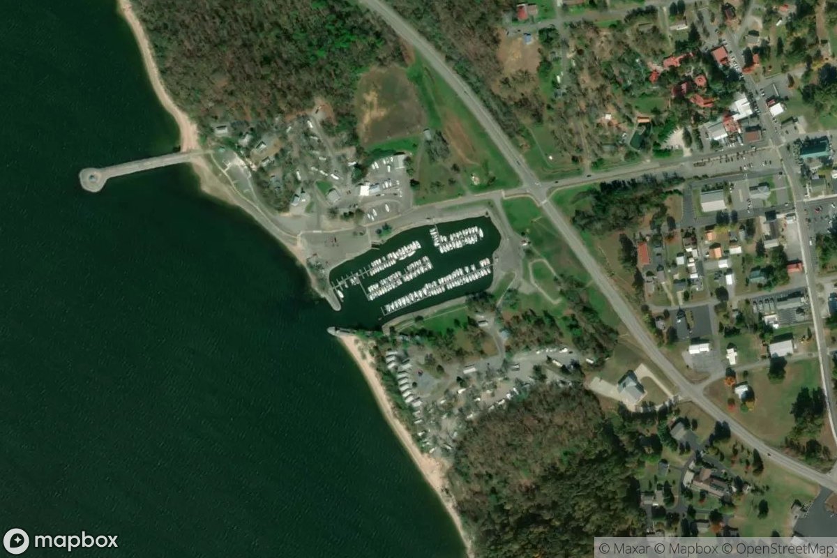 Satellite view of Marina at 37.0004, -88.2401