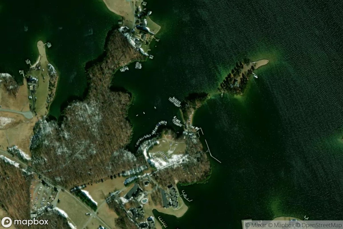 Satellite view of Marina at 37.0577, -79.6081