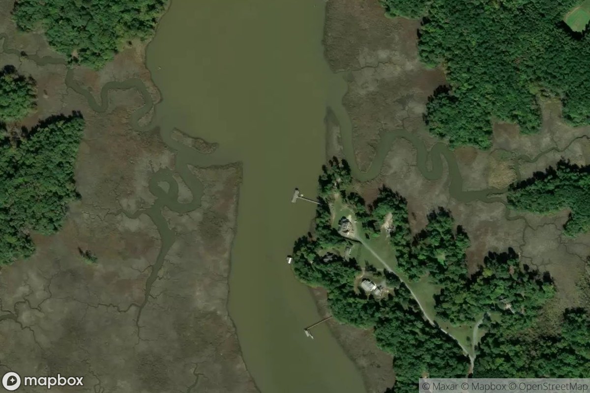 Satellite view of Marina at 37.1831, -76.8048