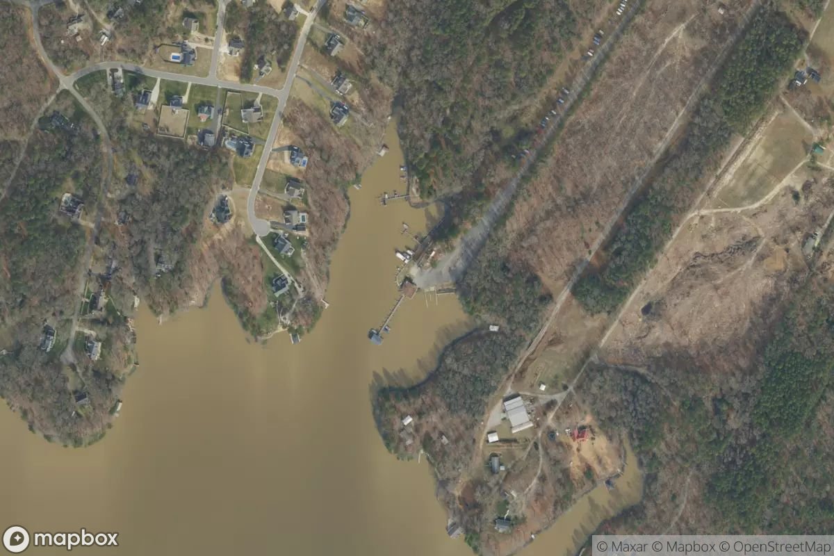 Satellite view of Marina at 37.2291, -77.5282