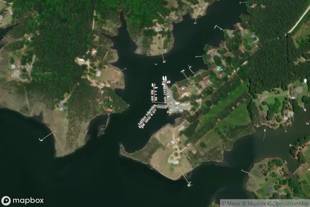 Satellite view of Marina at 37.4267, -76.4009