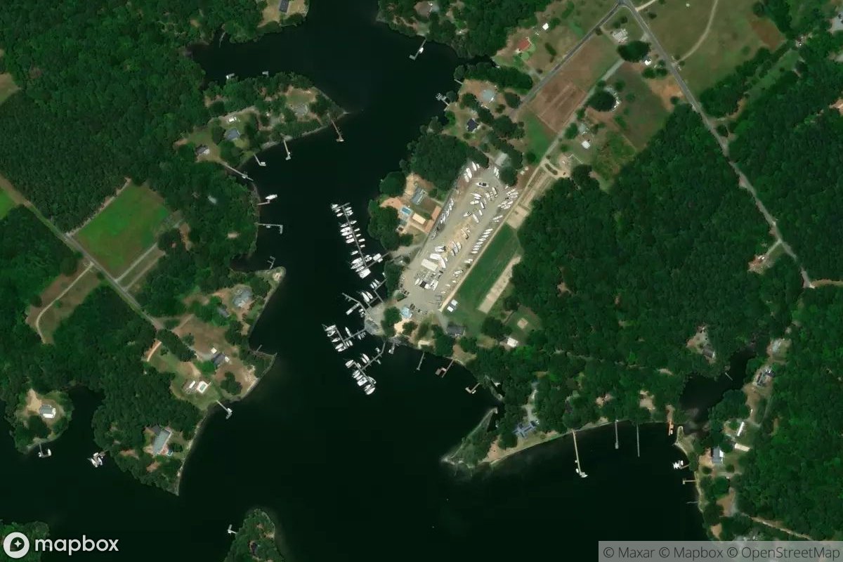 Satellite view of Marina at 37.6943, -76.4891